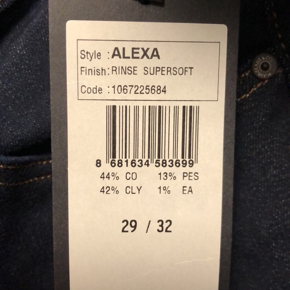 Mavi Mid-Rise Supersoft Skinny Jeans size 29 - Picture 9 of 9